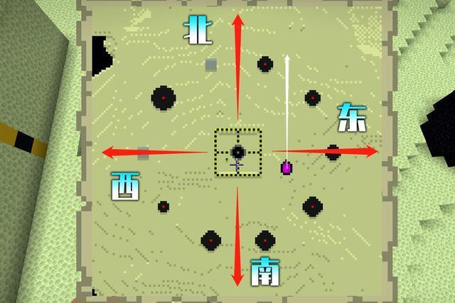 mc地图的方向 mc位置怎么看
